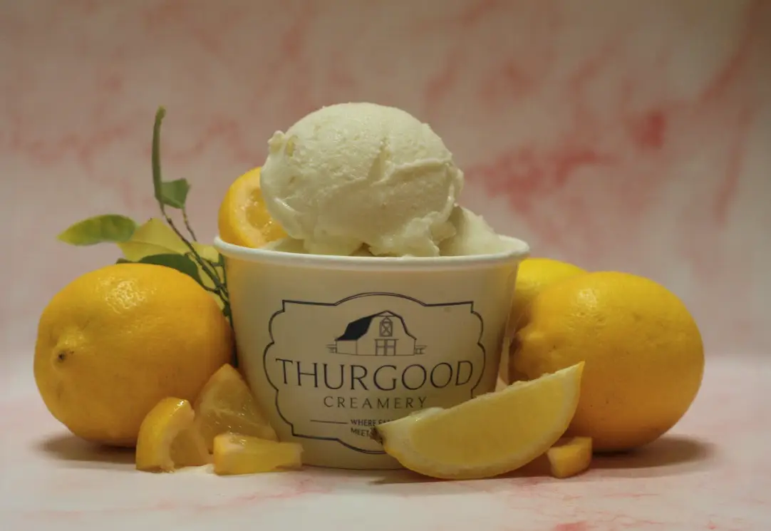 Lemon Ice Cream - Thurgood Creamery